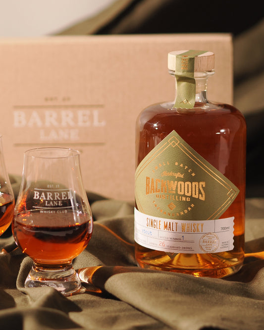 Backwoods Distilling Co. – Stout Cask Single Malt Whisky