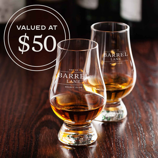 Free 2 x Glencairn Glasses